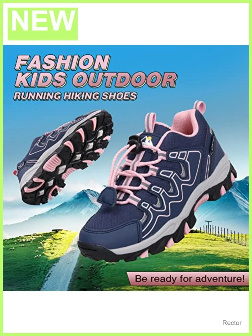Boys Sneakers Waterproof Athletic Outdoor Shoes Slip Resistant